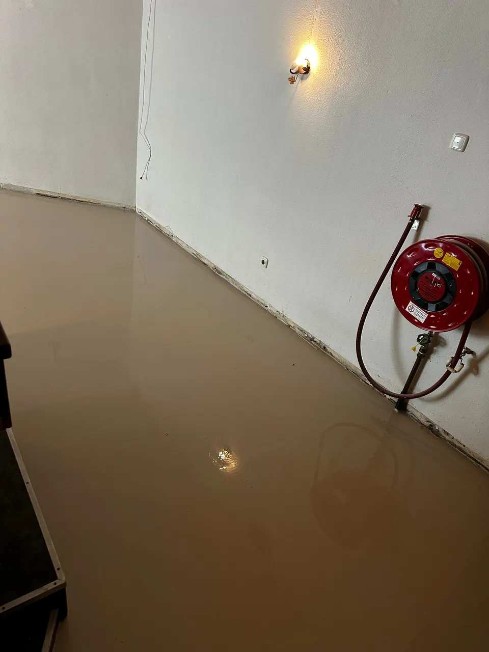 Egaline netjes tot in de hoeken aangebracht